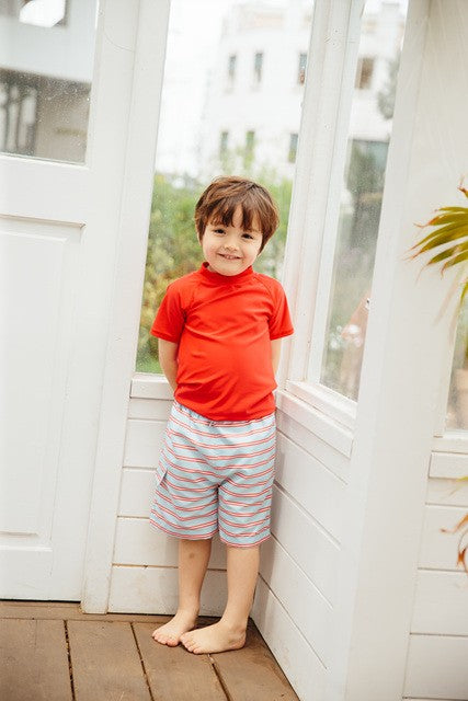 RED STRIPES TRUNKS