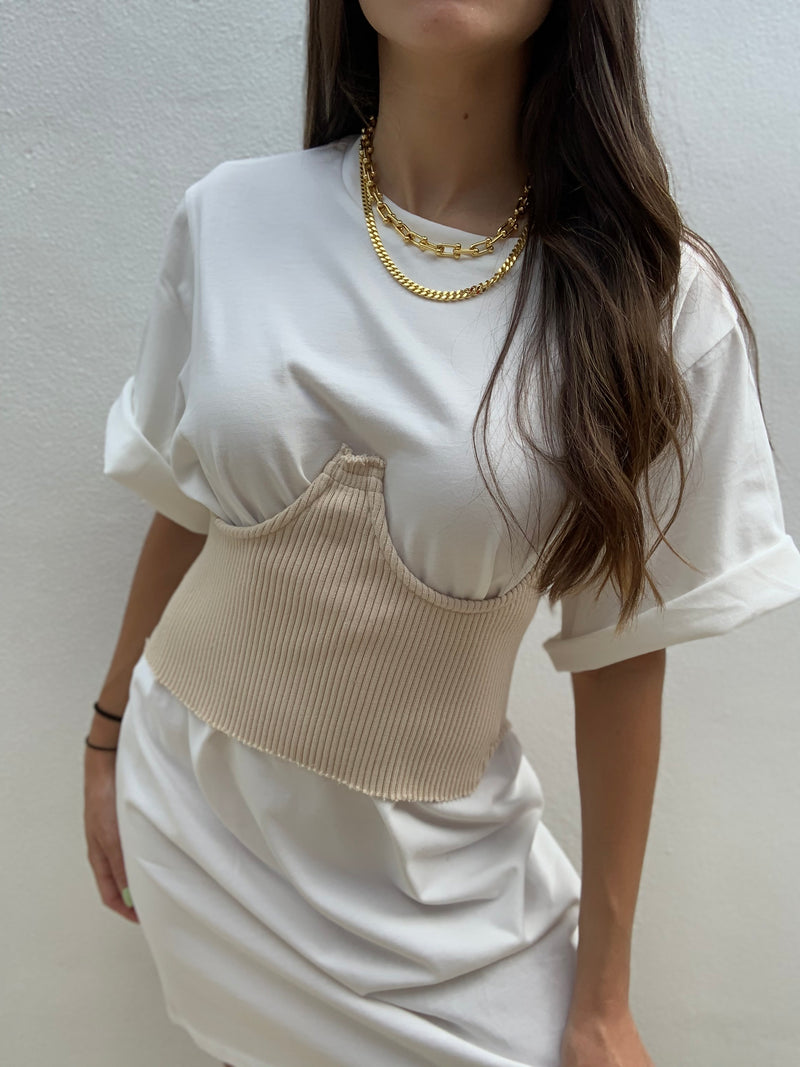 DANIELLE BUSTIER DRESS